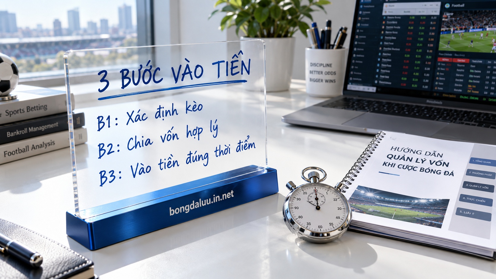 Bảng quy trình 3 bước vào tiền kỷ luật theo phương pháp cược cơ hội kép