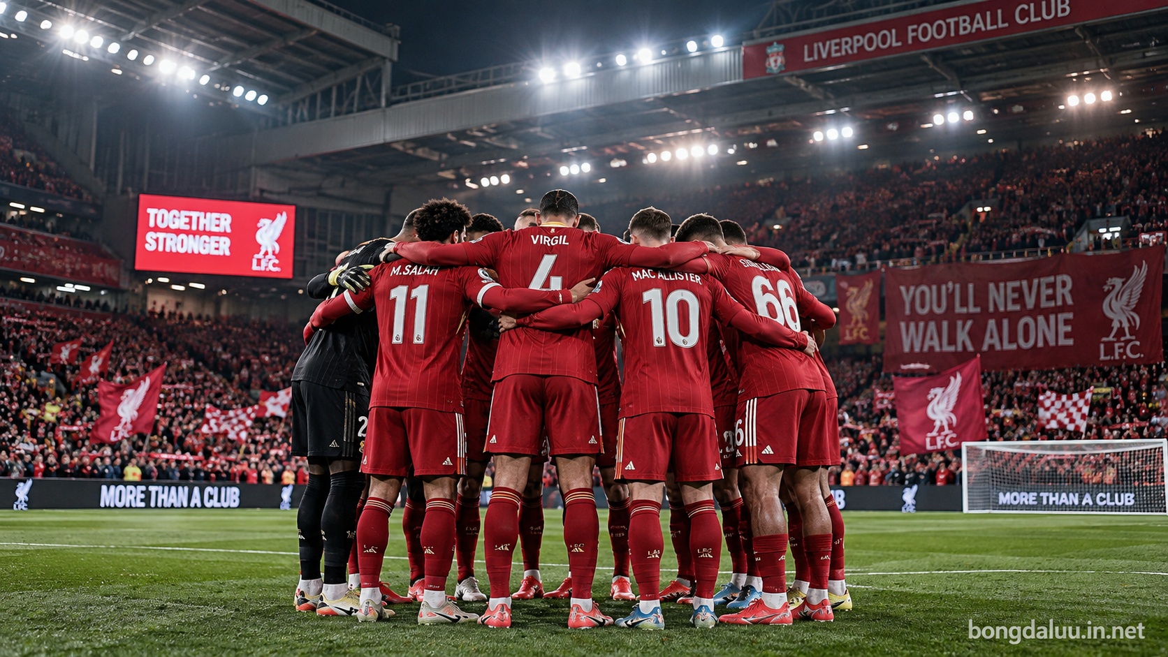 Đội hình Liverpool quây vòng quyết tâm gắn liền dòng tin bóng đá liverpool